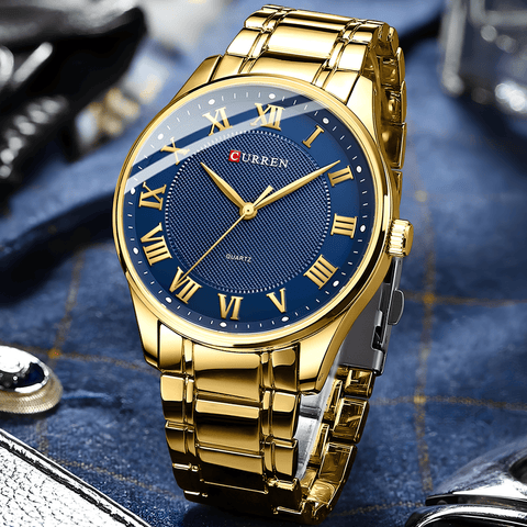 Relógio Masculino Curren Elegance Rome - Cronos Elite